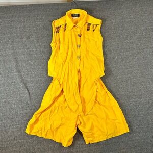 Vintage‎ T Anthony Romper Jumpsuit Beaded Embellished 80s Sleeveless Size 12